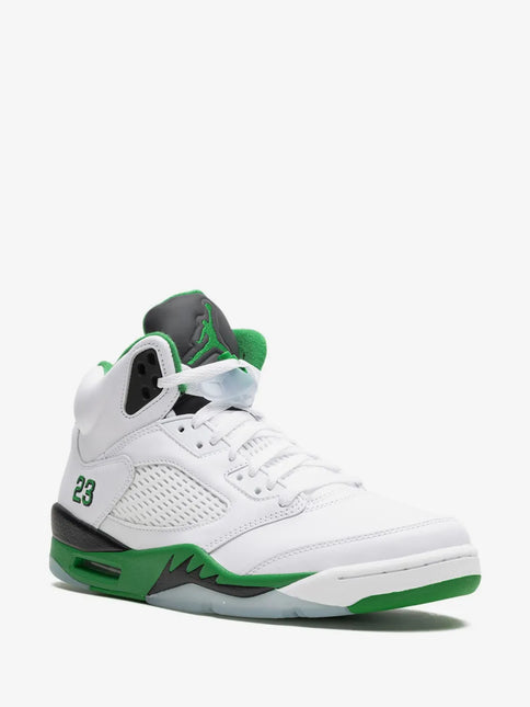 Men's Nike Air Jordan 5 Lucky Green Shoes