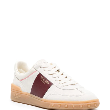 Men's Valentino Garavani Upvillage Low-Top White Multicolor Sneakers