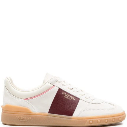 Men's Valentino Garavani Upvillage Low-Top White Multicolor Sneakers