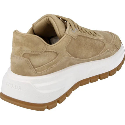 Men's Prada Montecarlo Re-Edition 2005 Leather Beige Sneakers