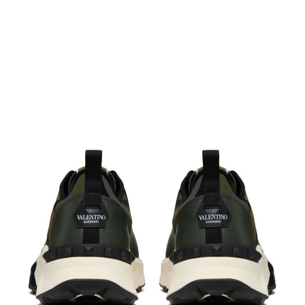 Men's Valentino Garavani Baskets True Act Khaki Multicolor Sneakers