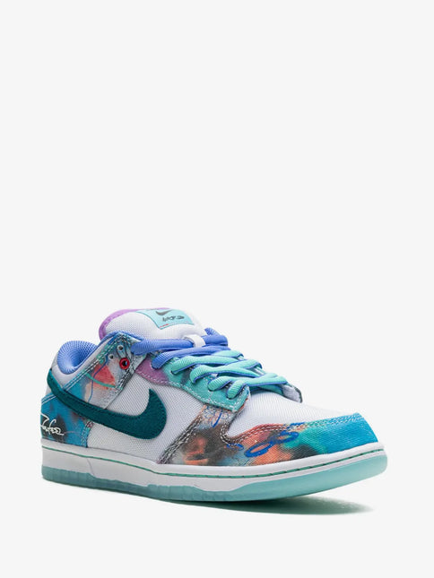 Men's Nike SB Dunk Low x Futura Laboratories Bleached Aqua Shoes