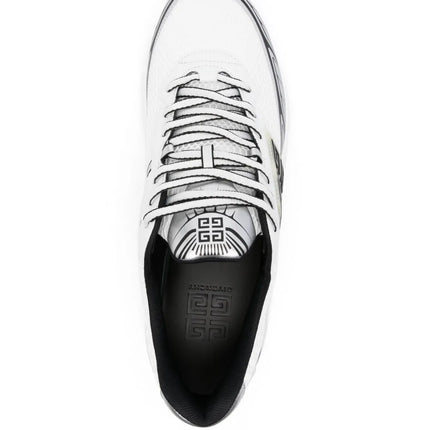 Men's Givenchy Baskets NFNTY-52 White Silver Black Sneakers