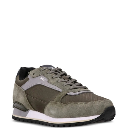 Men’s BOSS Parkour-L Runn Khaki Sneaker