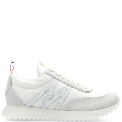 Men's Pacey Nylon & Suede White Sneakers