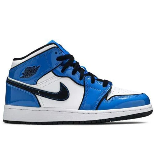 Men's Nike Air Jordan 1 High Signal Blue Shoes
