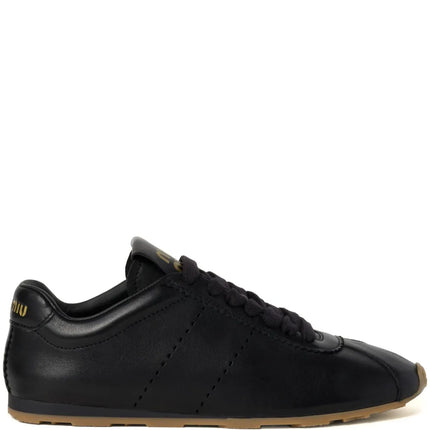 Men's Miu Miu Low Top Black Sneaker