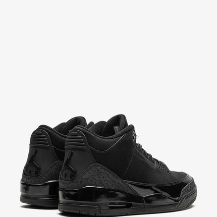 Men's Nike Air Jordan 3 Black Cat Shoes
