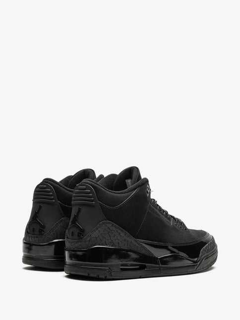 Men's Nike Air Jordan 3 Black Cat Shoes