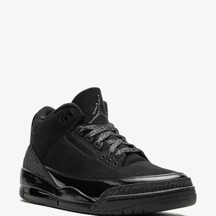 Men's Nike Air Jordan 3 Black Cat Shoes