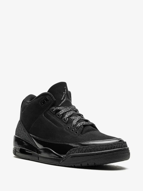 Men's Nike Air Jordan 3 Black Cat Shoes