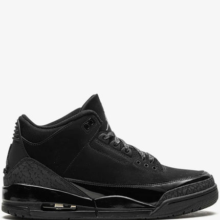 Men's Nike Air Jordan 3 Black Cat Shoes