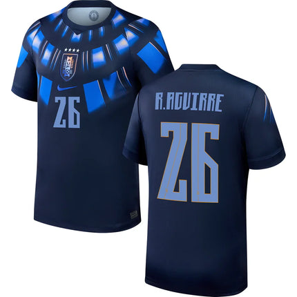 Rodrigo Aguirre Uruguay World Cup 2026 Away Jersey - Navy