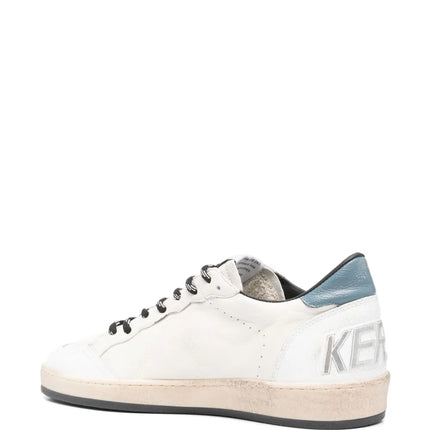 Men's Golden Goose Ball Star Gold Laminated Star Sneakers