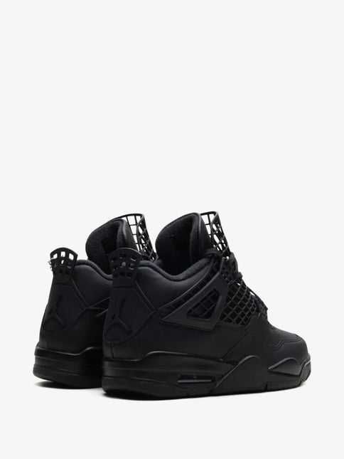 Men's Nike Air Jordan 4  Net Black Shoes