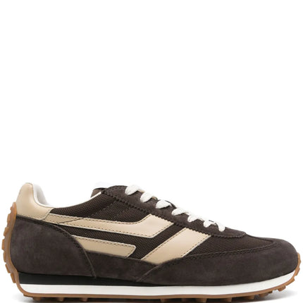 Men's Tom Ford Mick Panelled Cedar Brown Sneakers