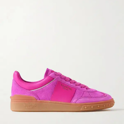 Men's Valentino Garavani Upvillage Low-Top Pink Sneakers