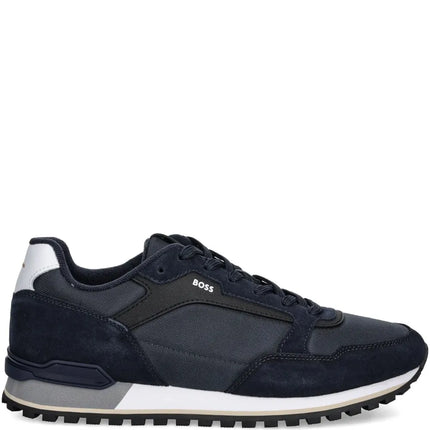 Men’s BOSS Parkour-L Runn Mushroom Navy Sneaker