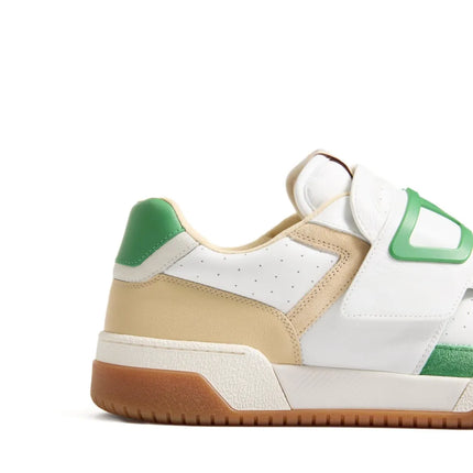 Men's Valentino Garavani Joie De Jouer White Green Sneakers