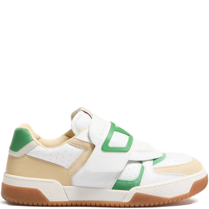 Men's Valentino Garavani Joie De Jouer White Green Sneakers