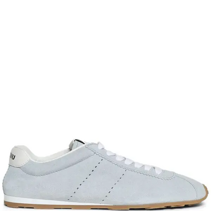 Men's Miu Miu Low Top Blue Sneaker