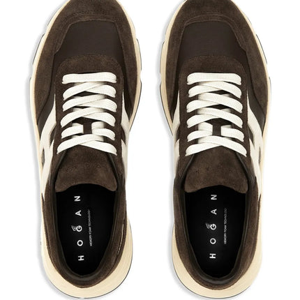 Men's Hogan Hi-Fi  Coffee Brown Sneakers