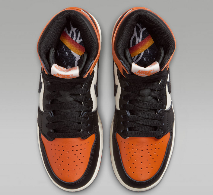 Men's Nike Air Jordan 1 High Shattered Backboard Shoes