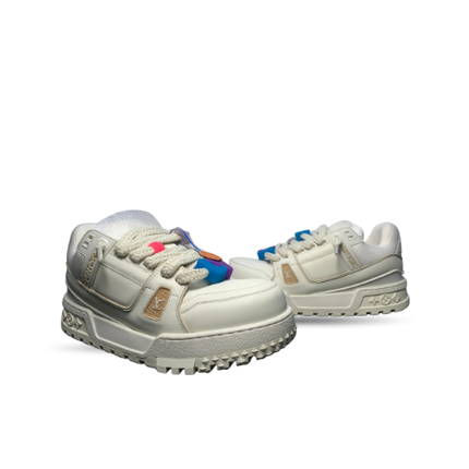 Men's Louis Vuitton LV Trainer Maxi White  Sneakers