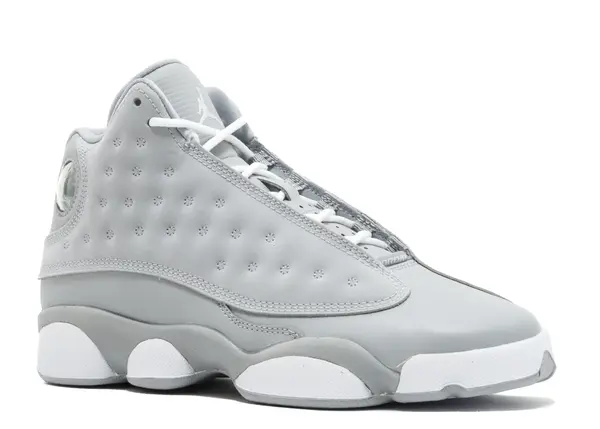Men's Nike Air Jordan 13 Retro Wolf Grey Shoes