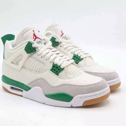 Men's Nike Air Jordan 4 Pine Green Shoes