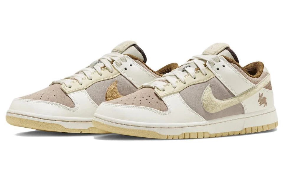 Men's  Nike Dunk Low Retro PRM Year of the Rabbit Mocha Brown Shoes