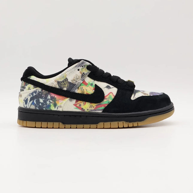 Men's  Nike SB Dunk Low Supreme Rammellzee Shoes