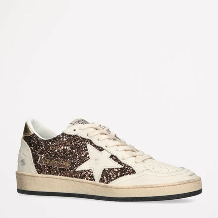 Golden Goose Women's Ball Star Glitter Low-Top Sneakers