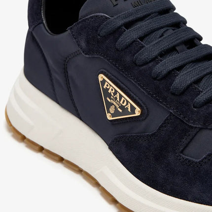 Men's Prada Montecarlo Re-Edition 2005 Leather Navy Sneakers