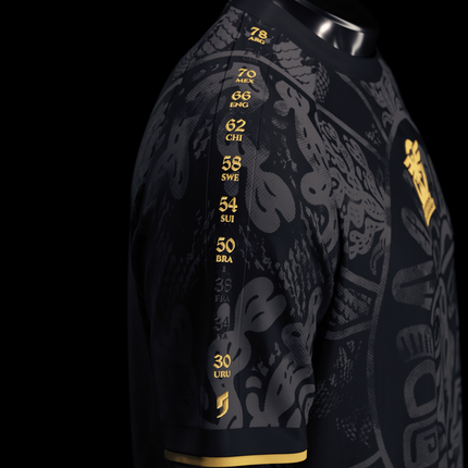 Mexico Heritage Jersey (2026WC Edition) - Black