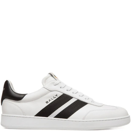 Men's Bally Retro Crest White Sneaker