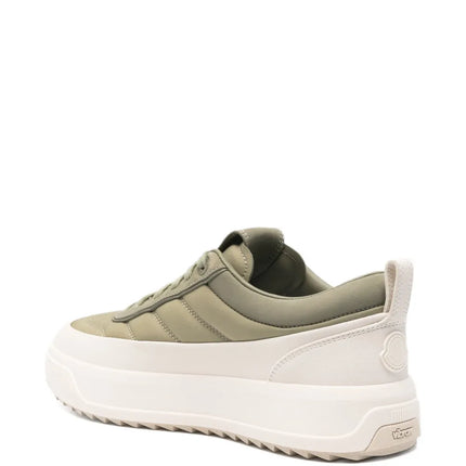 Men's Moncler Altive Leather Green Sneakers