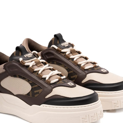 Men's FENDI Sneaker Fendi Force Brown Sneakers