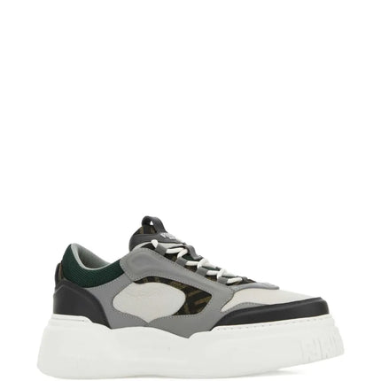 Men's FENDI Sneaker Fendi Force Grey And White Sneakers