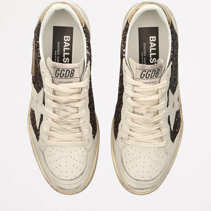 Golden Goose Women's Ball Star Glitter Low-Top Sneakers