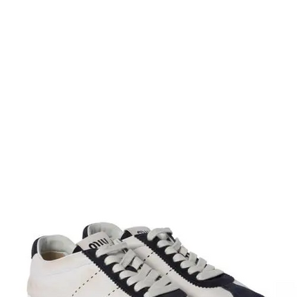 Men's Miu Miu Low Top White Sneaker