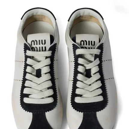 Men's Miu Miu Low Top White Sneaker