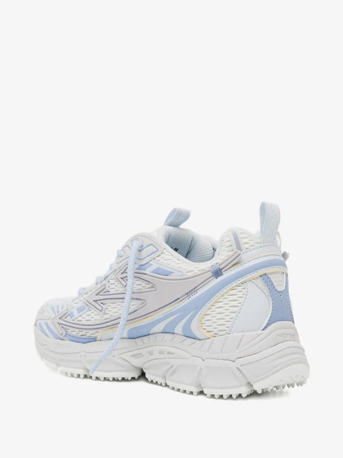 Men's Off-White Be Right Back Sneaker Met Mesh Details In White