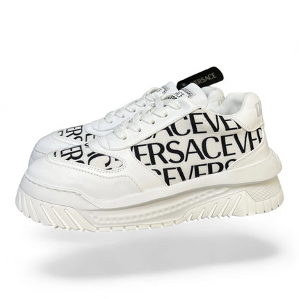 Men's VERSACE Odissea White & Black Sneakers