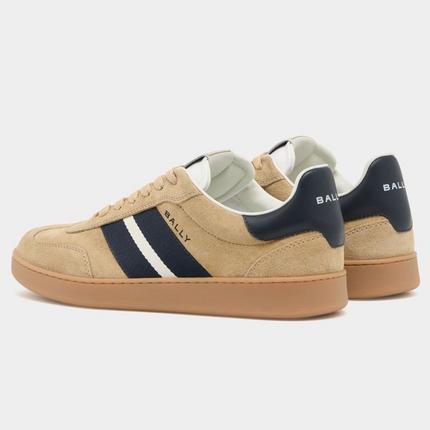 Men's Bally Retro Crest Brown Sneaker