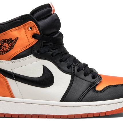 Men's Nike Air Jordan 1 High Satin Shattered Backboard Shoes