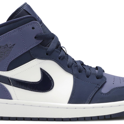 Men's Nike Air Jordan 1  Mid Sanded Purple Shoes