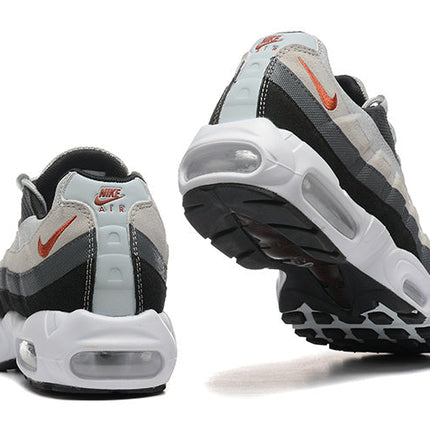 Men's    Nike Air Max 95 'Wolf Grey Rugged Orange' Shoes