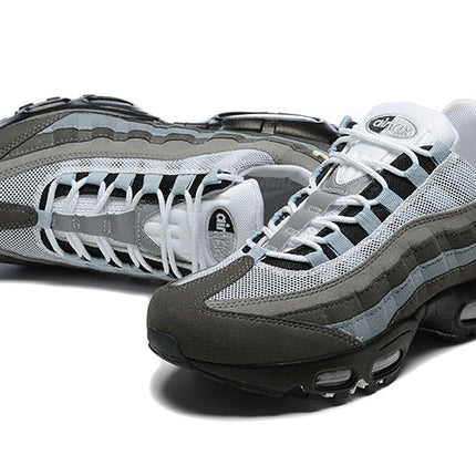 Men's Nike Air Max 95 Gradient Grey And Blue Shoes