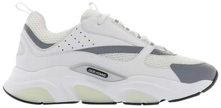 Men's Dior B22 White Grey Sneakers